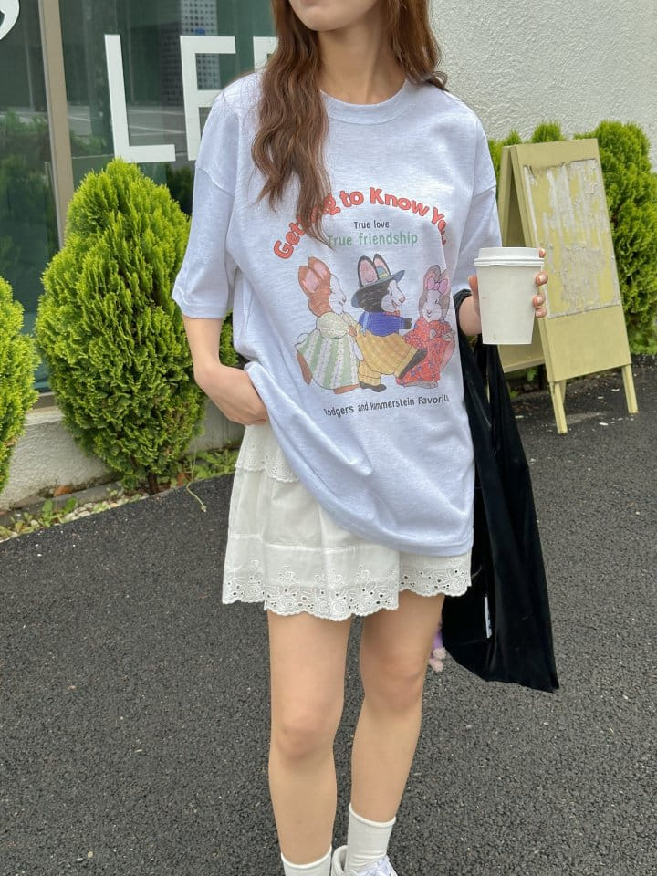 Another Plan - Korean Women Fashion - #romanticstyle - BF Tee