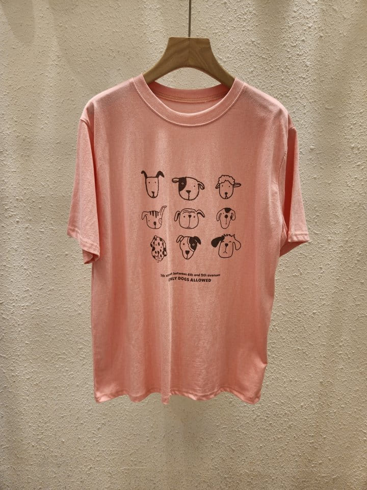 Another Plan - Korean Women Fashion - #shopsmall - Pig Animal Friends Tee  - 8