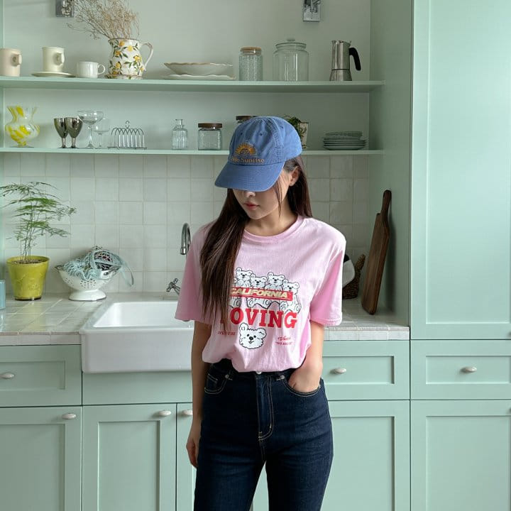 Another Plan - Korean Women Fashion - #thelittlethings - Love Bear Tee - 5