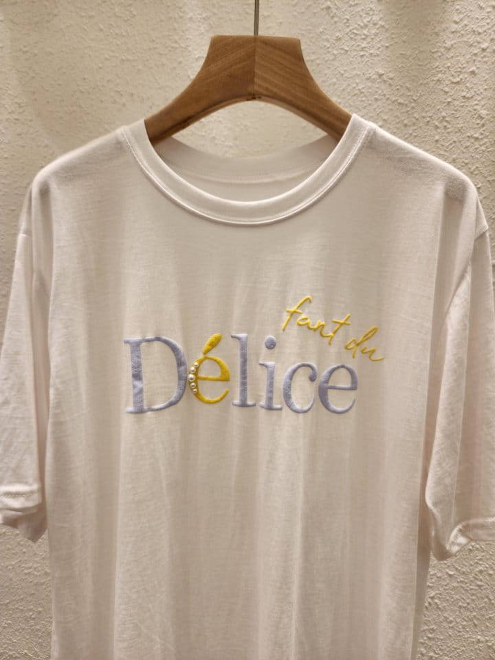 Another Plan - Korean Women Fashion - #vintageinspired - Delice Tee - 3