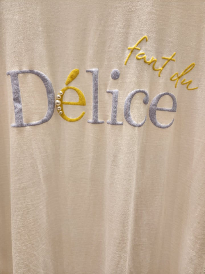 Another Plan - Korean Women Fashion - #vintageinspired - Delice Tee - 4