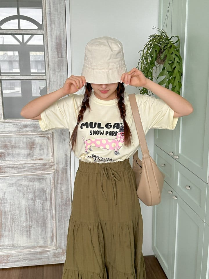 Another Plan - Korean Women Fashion - #womensfashion - Mulga Dog Modal Tee - 2