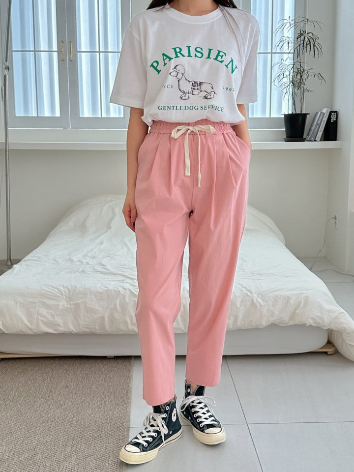 Another Plan - Korean Women Fashion - #womensfashion - 1702 Span Baggy Pants - 6