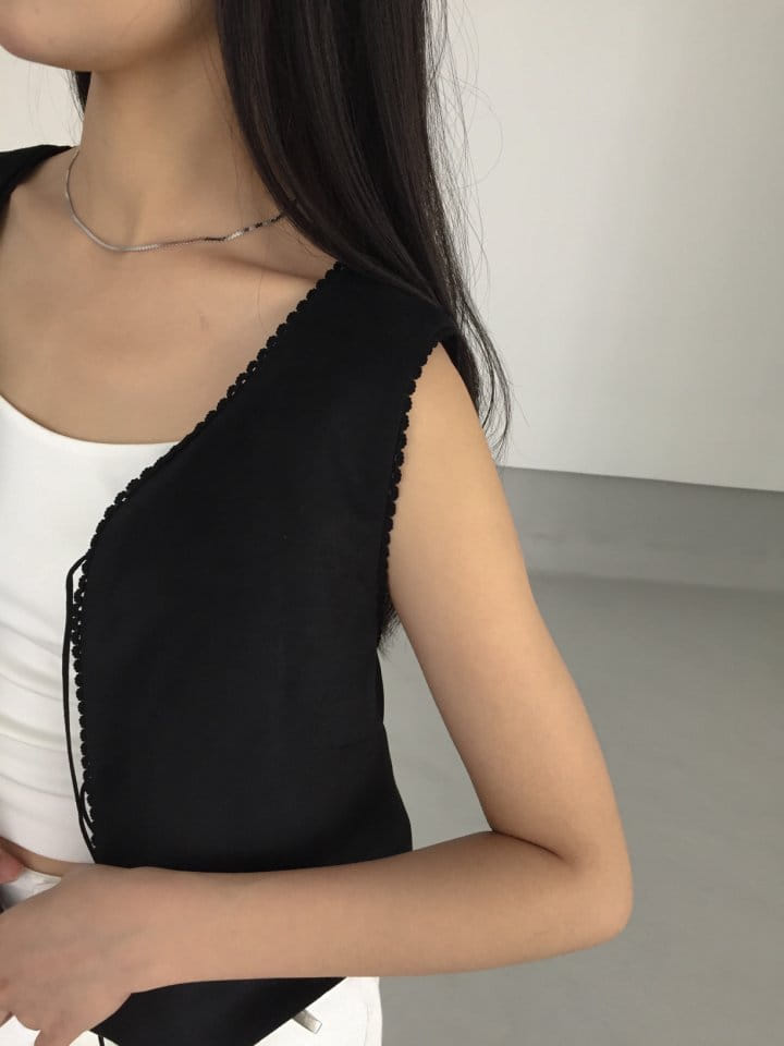 Attention plz - Korean Women Fashion - #momslook - S  Vest - 2