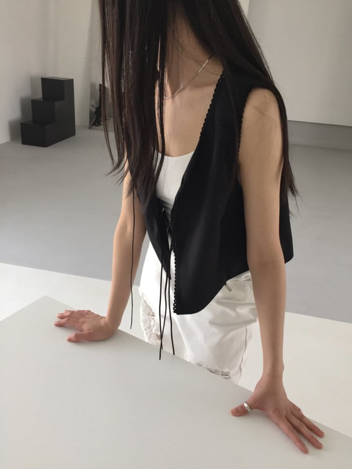 Attention plz - Korean Women Fashion - #womensfashion - S  Vest - 4