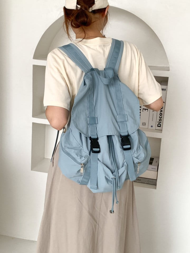 Attention plz - Korean Women Fashion - #momslook - French Back Pack - 8