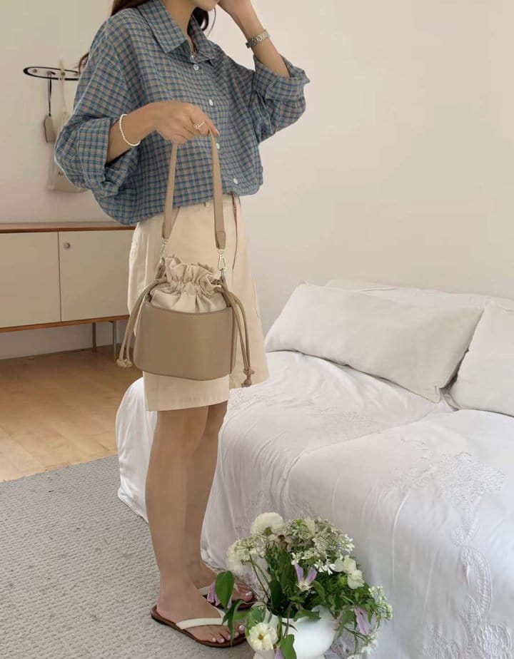 Attention plz - Korean Women Fashion - #momslook - London Daily Basket Bag - 5