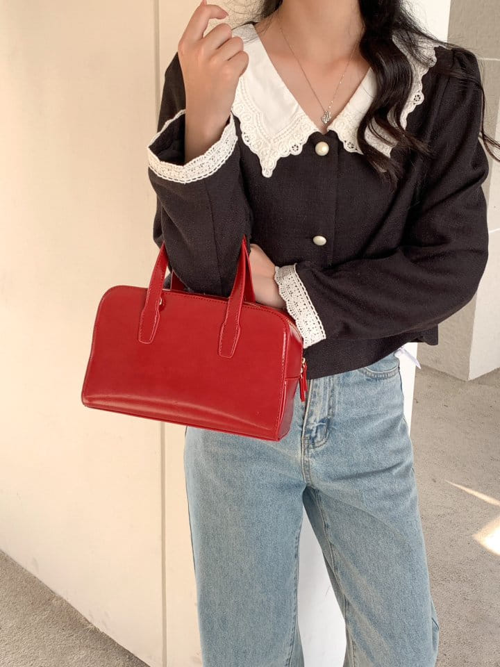 Attention plz - Korean Women Fashion - #momslook - London Rectangular Tote Bag - 2