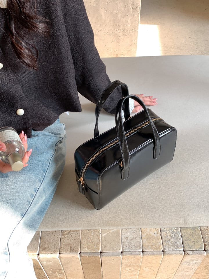 Attention plz - Korean Women Fashion - #momslook - London Rectangular Tote Bag - 3