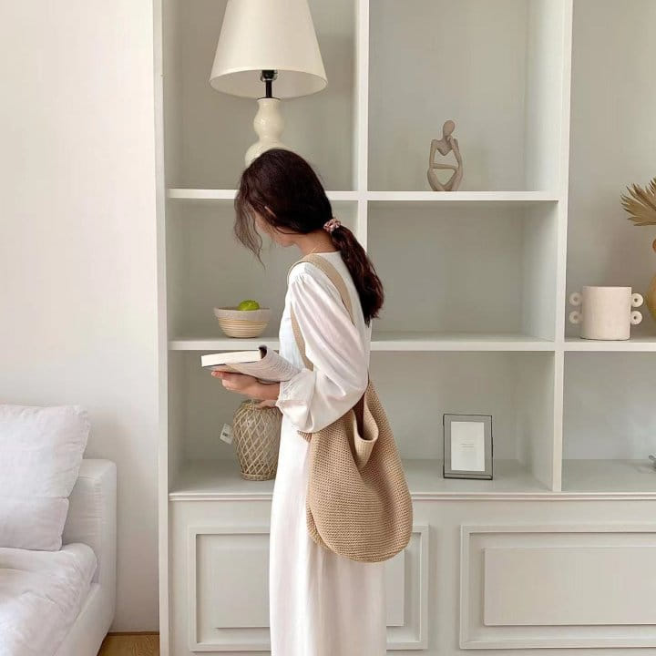 Attention plz - Korean Women Fashion - #momslook - Summer Knit Shoulder Bag - 6