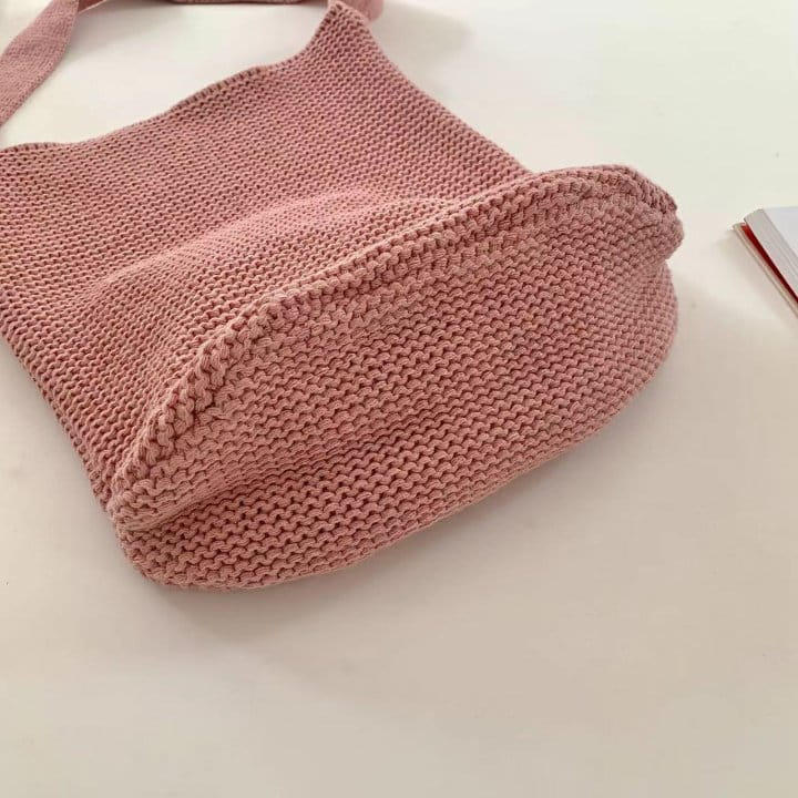 Attention plz - Korean Women Fashion - #momslook - Summer Knit Shoulder Bag - 8