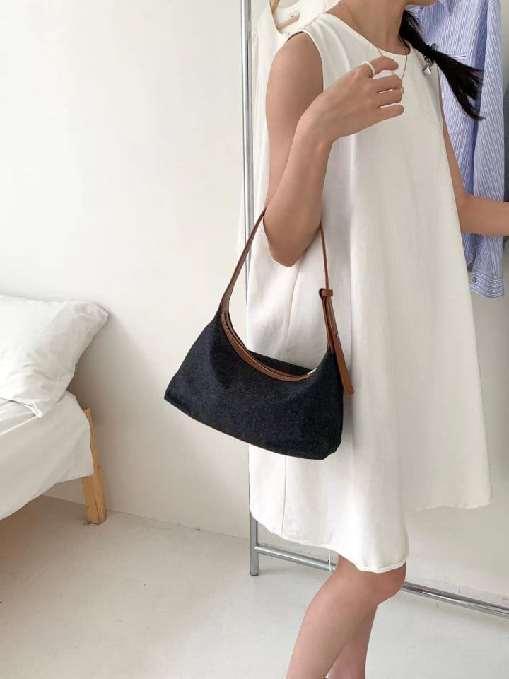 Attention plz - Korean Women Fashion - #momslook - Denim Tote Bag - 7