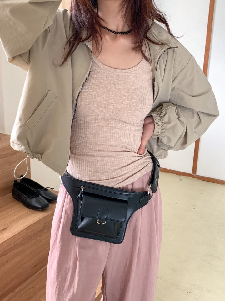 Attention plz - Korean Women Fashion - #momslook - London Hip Sack - 9