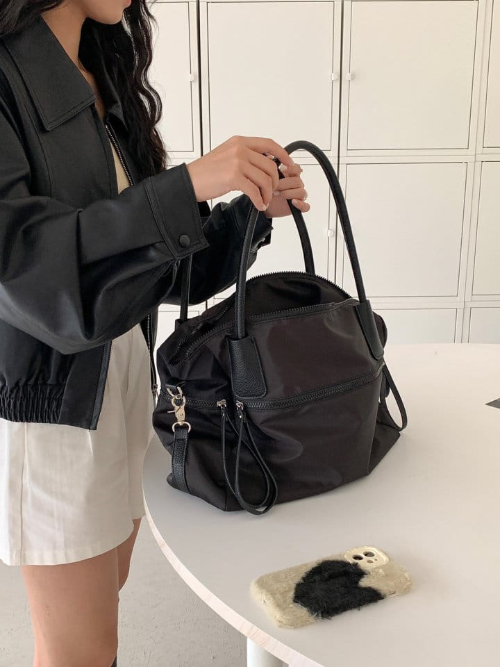 Attention plz - Korean Women Fashion - #restrostyle - French Nylon Shoulder Bag - 6