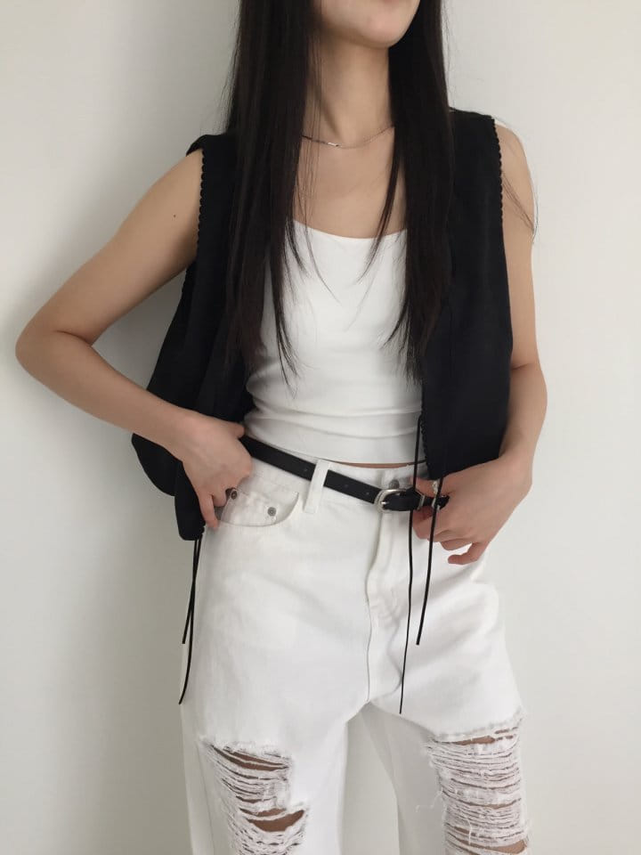 Attention plz - Korean Women Fashion - #womensfashion - S  Vest