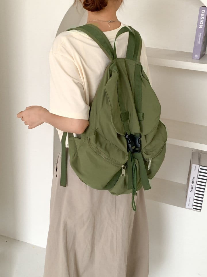 Attention plz - Korean Women Fashion - #momslook - French Back Pack - 4