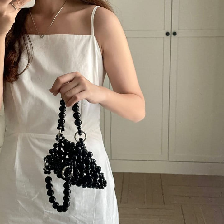 Attention plz - Korean Women Fashion - #womensfashion - Bead Spangle Tote Bag - 7