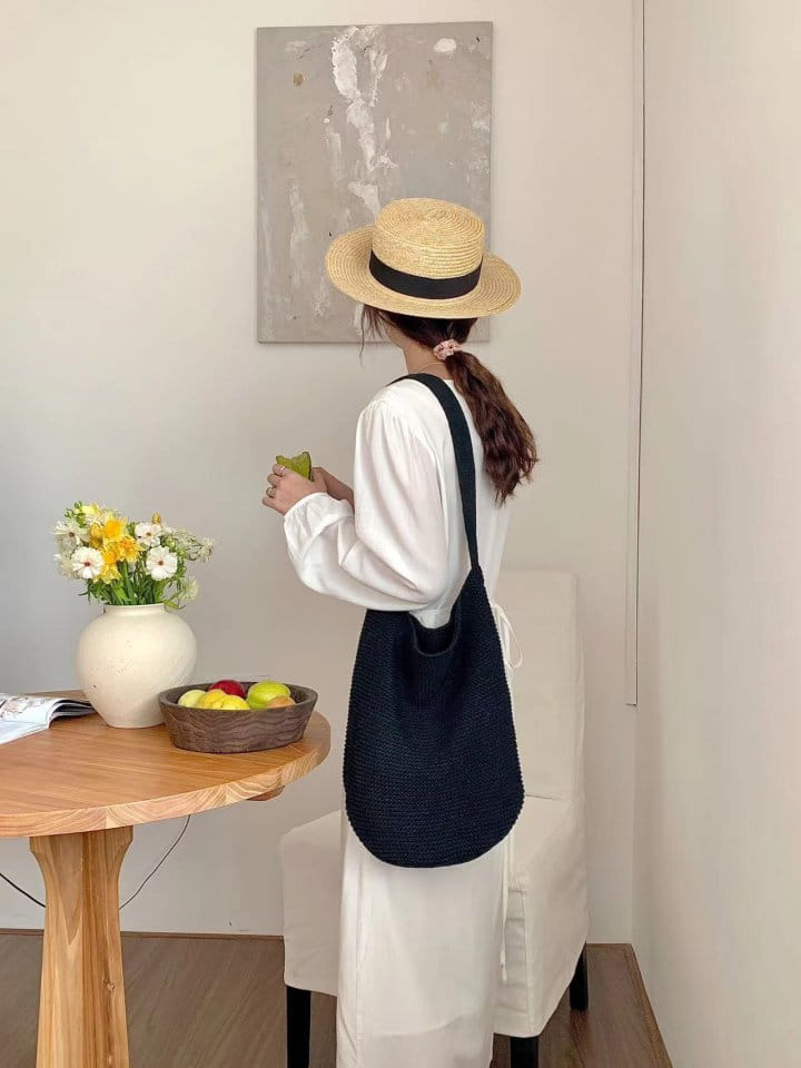 Attention plz - Korean Women Fashion - #womensfashion - Summer Knit Shoulder Bag