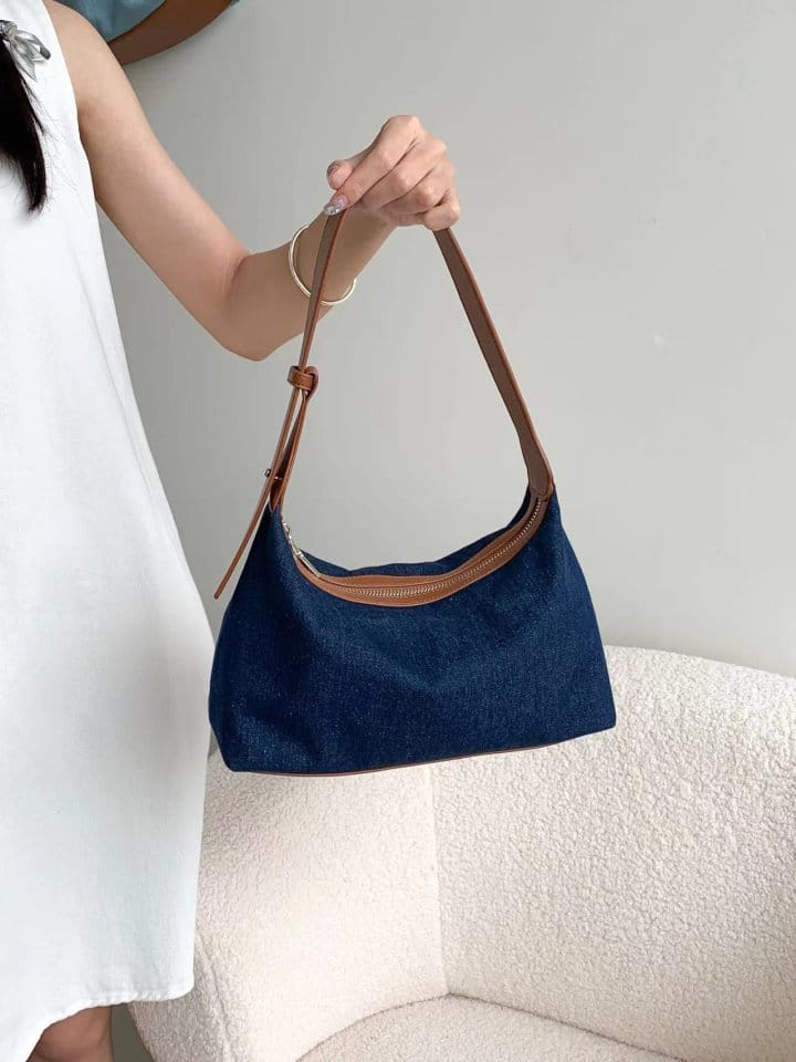 Attention plz - Korean Women Fashion - #womensfashion - Denim Tote Bag - 2