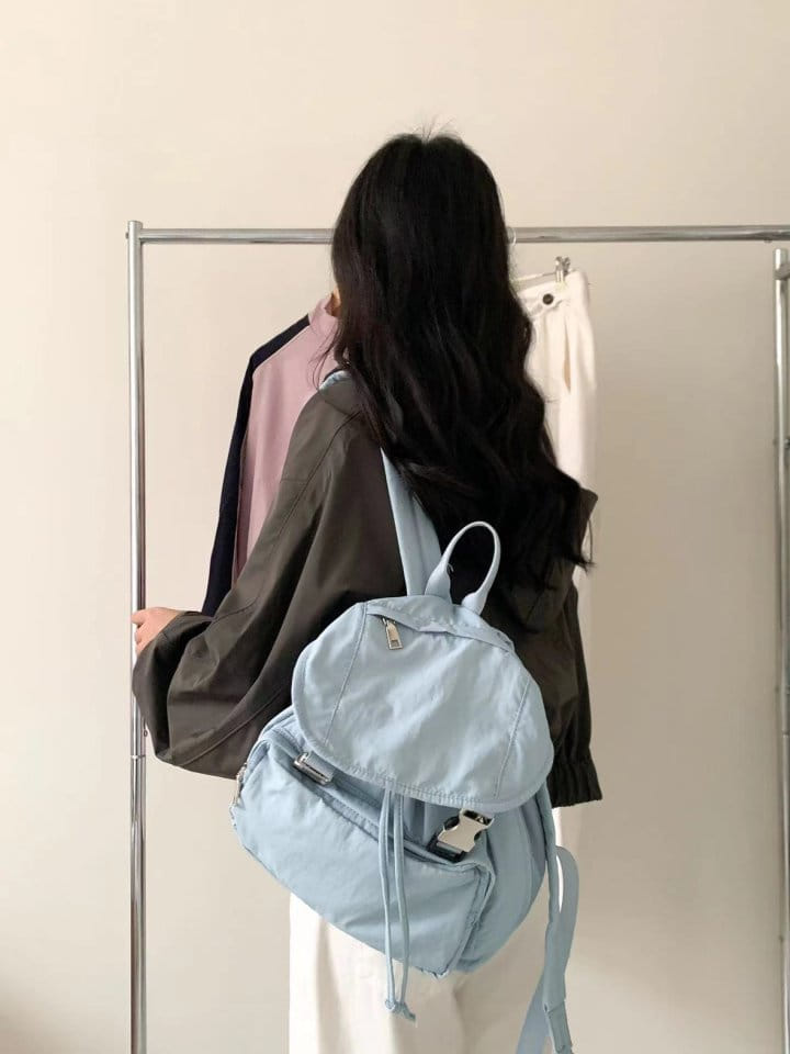 Attention plz - Korean Women Fashion - #womensfashion - French Buckle Back Pack - 10