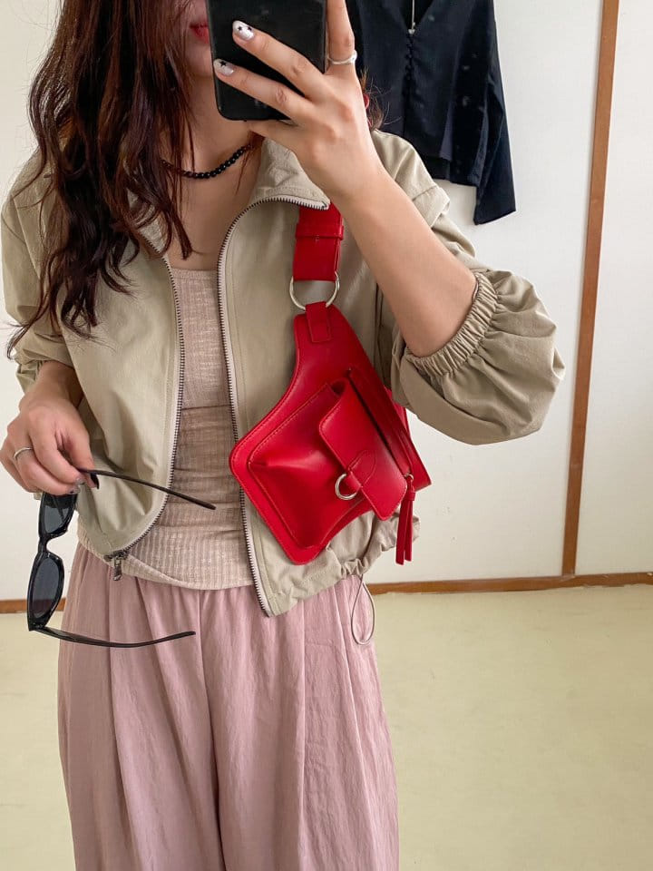 Attention plz - Korean Women Fashion - #womensfashion - London Hip Sack - 10