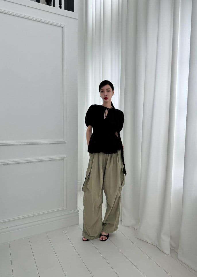 Auver_Fit - Korean Women Fashion - #momslook - Silk See Through Blouse - 3