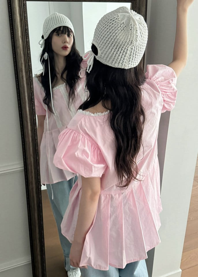 Auver_Fit - Korean Women Fashion - #womensfashion - Petite Bureum Blouse - 6