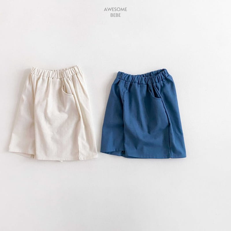 Awesome Bebe - Korean Children Fashion - #minifashionista - L Bermuda Pants - 9