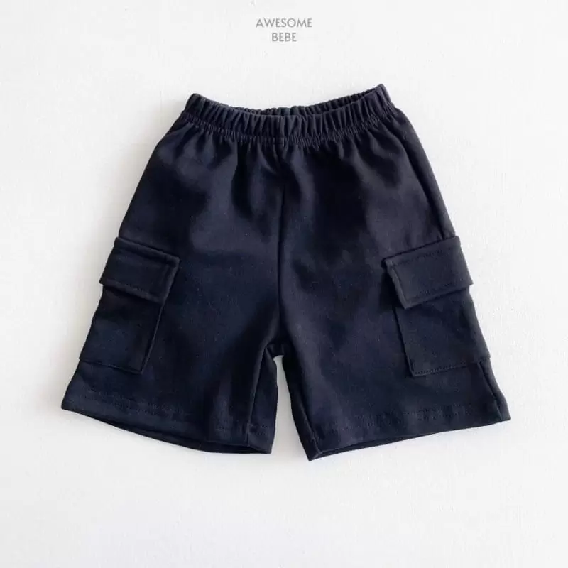 Awesome Bebe - Korean Children Fashion - #prettylittlegirls - Cargo Half Pants - 9