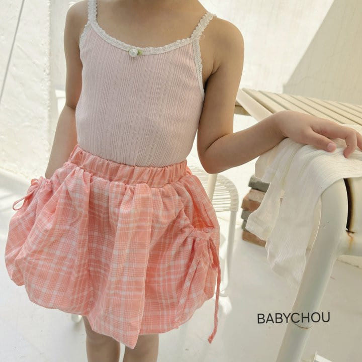 Babychou - Korean Children Fashion - #Kfashion4kids - Rose Sleeveless Tee - 9