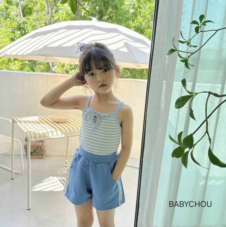 Babychou - Korean Children Fashion - #childofig - May Sleeveless Tee - 10