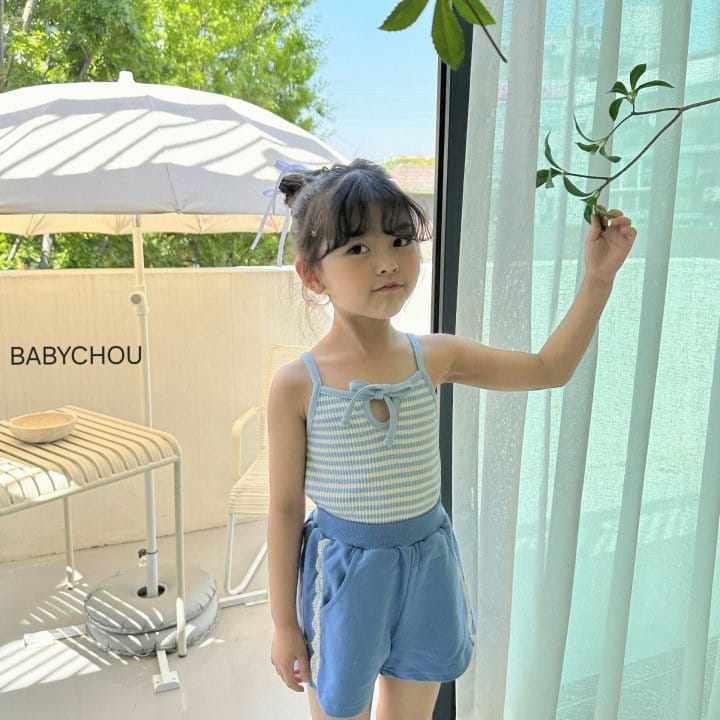 Babychou - Korean Children Fashion - #childofig - May Sleeveless Tee - 11