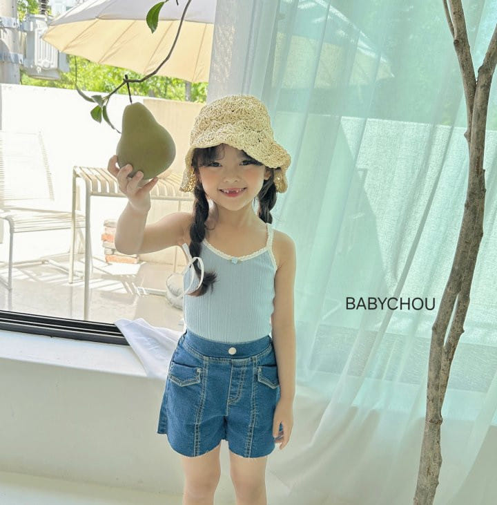 Babychou - Korean Children Fashion - #magicofchildhood - Rose Sleeveless Tee - 11