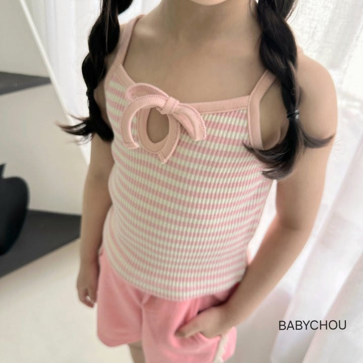 Babychou - Korean Children Fashion - #minifashionista - May Sleeveless Tee - 8