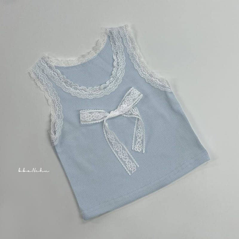 Bbonchu - Korean Children Fashion - #Kfashion4kids - Popo Ribbon Sleeveless  - 5