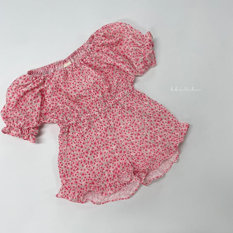 Bbonchu - Korean Children Fashion - #Kfashion4kids - Flower Jump Suit - 11