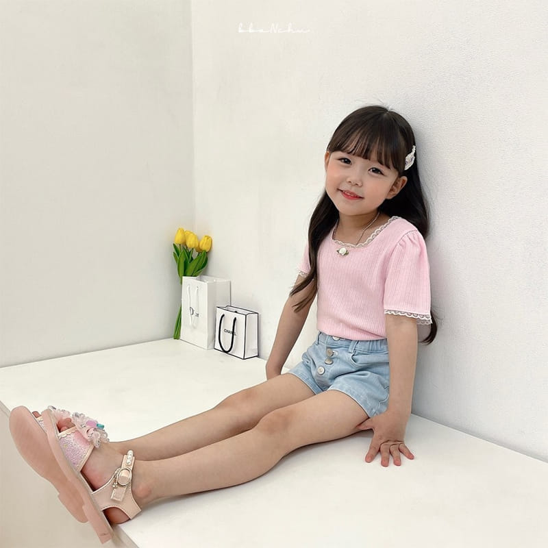 Bbonchu - Korean Children Fashion - #littlefashionista - Girl Sensitivity Tee - 2