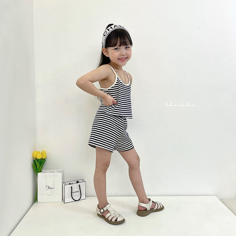 Bbonchu - Korean Children Fashion - #littlefashionista - ST Rib Top Bottom Set