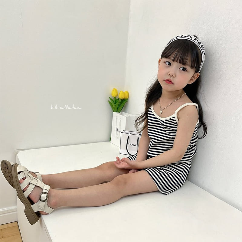 Bbonchu - Korean Children Fashion - #magicofchildhood - ST Rib Top Bottom Set - 2