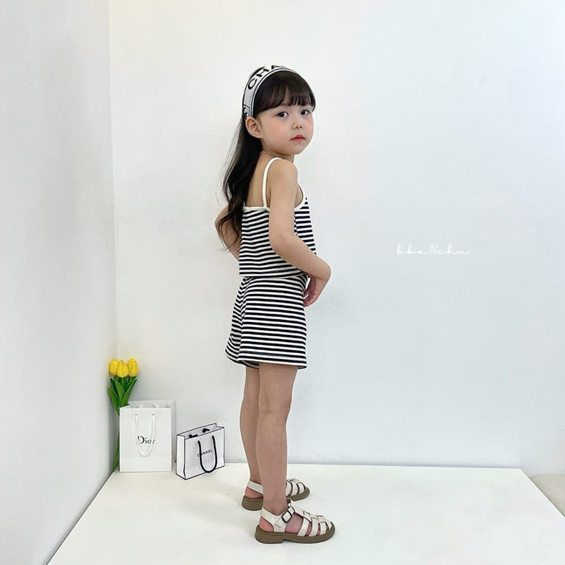 Bbonchu - Korean Children Fashion - #minifashionista - ST Rib Top Bottom Set - 3