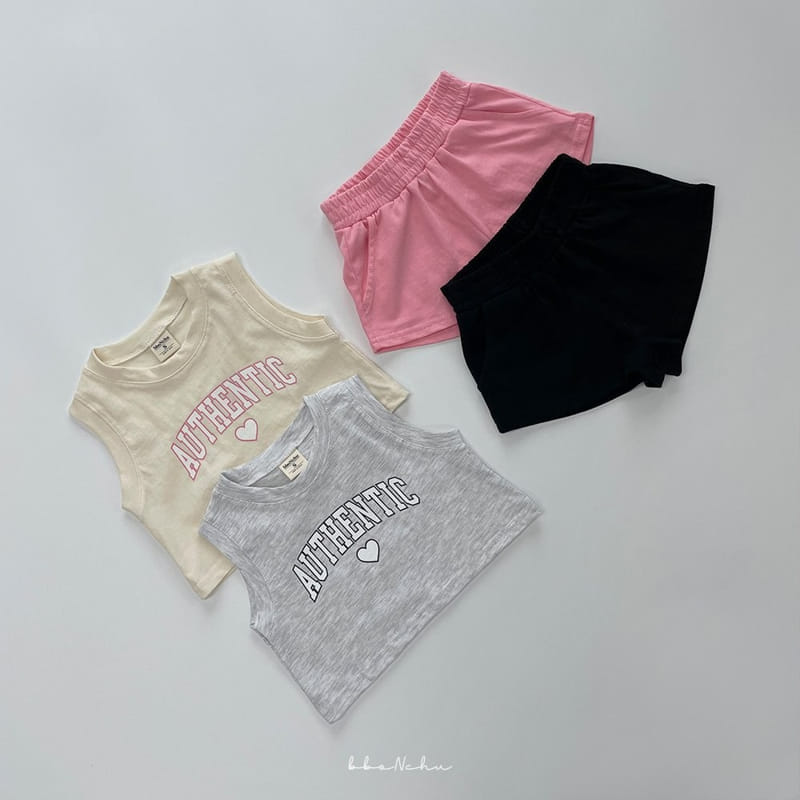 Bbonchu - Korean Children Fashion - #minifashionista - Authentic Crop Top Bottom Set - 2