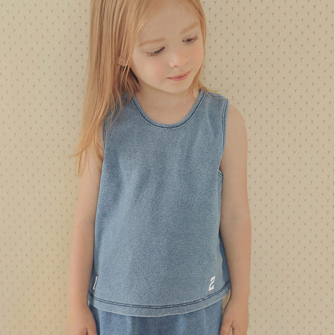 Bien A Bien - Korean Children Fashion - #childrensboutique - Ains Sleeveless Tee