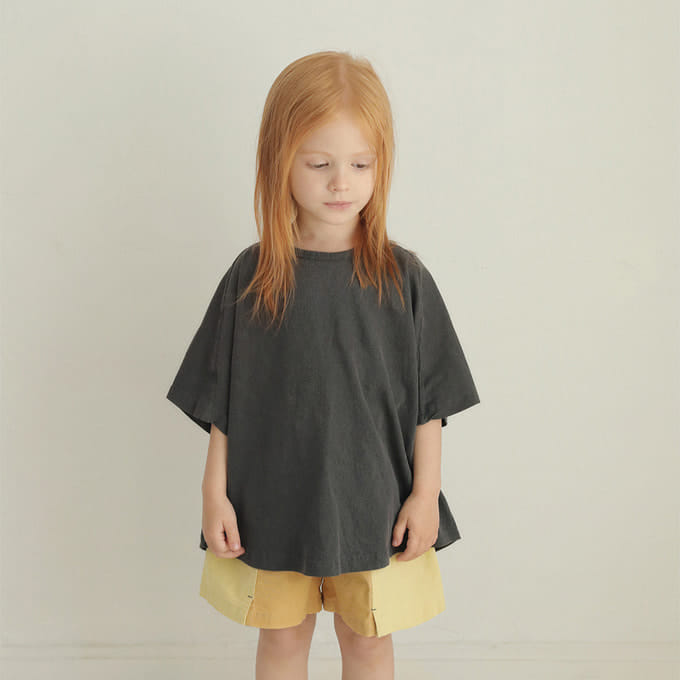 Bien A Bien - Korean Children Fashion - #kidsshorts - Koper Tee