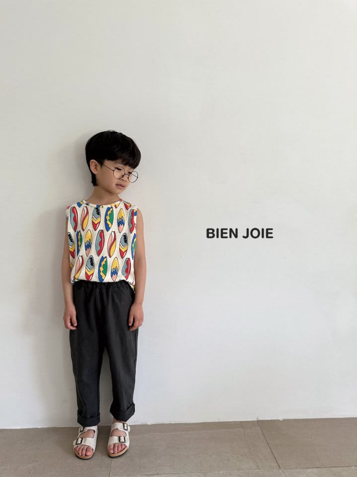 Bien Joie - Korean Children Fashion - #kidsstore - Surfing Sleeveless Tee