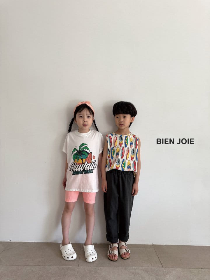 Bien Joie - Korean Children Fashion - #Kfashion4kids - Surfing Sleeveless Tee - 4