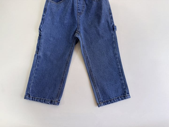 Bienvenu - Korean Children Fashion - #toddlerclothing - Pocket Denim Pants - 11