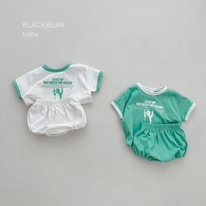 Black Bean - Korean Baby Fashion - #babyboutique - Penguin Bebe Top Bottom Set