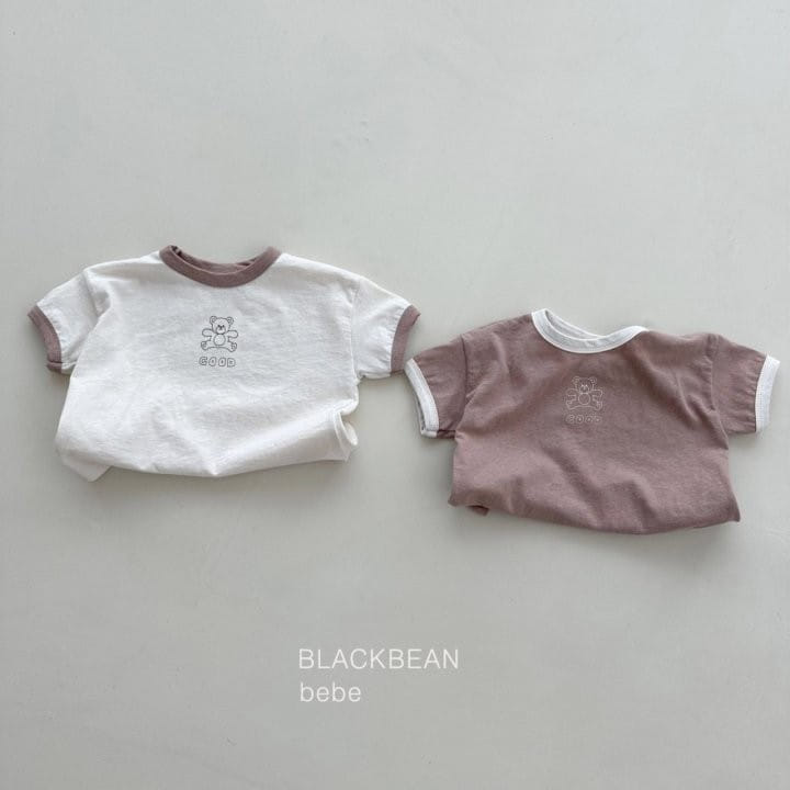 Black Bean - Korean Baby Fashion - #babyboutiqueclothing - Pams Bebe Tee