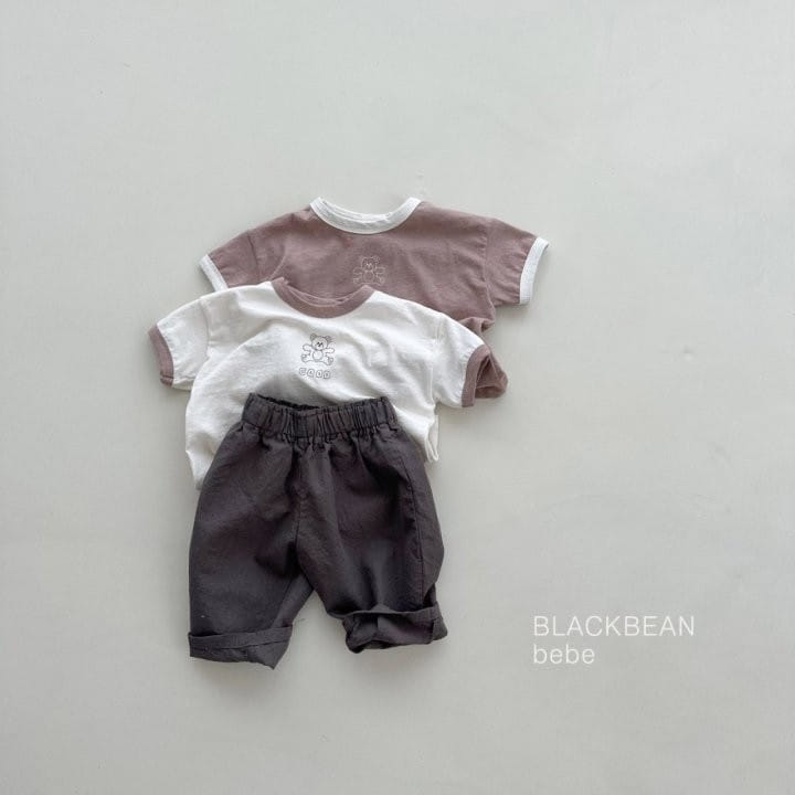 Black Bean - Korean Baby Fashion - #babyfashion - Pams Bebe Tee - 3