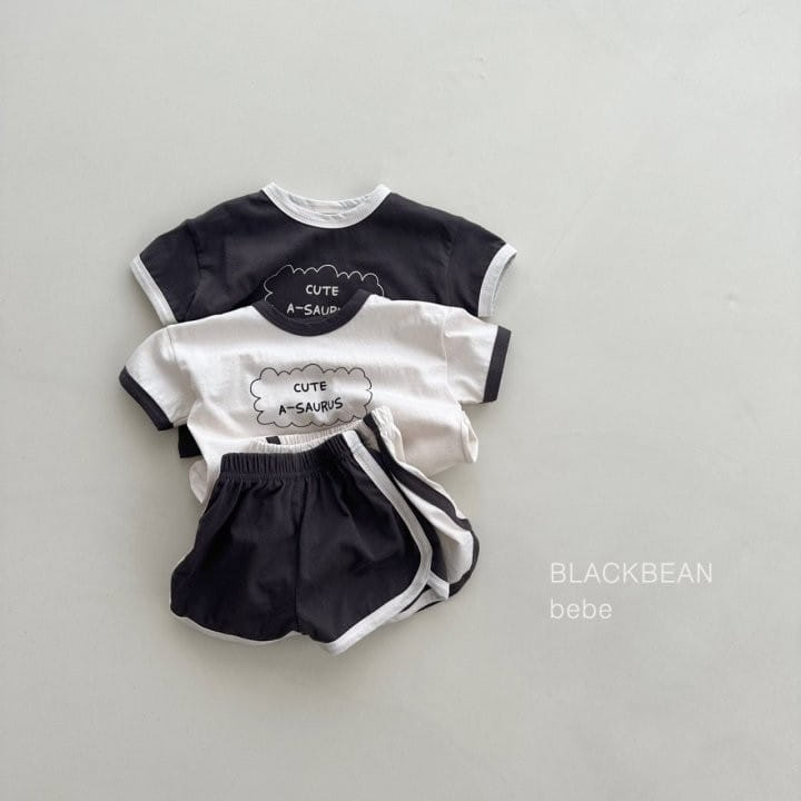 Black Bean - Korean Baby Fashion - #babyfashion - Toy Bebe Top Bottom Set - 2